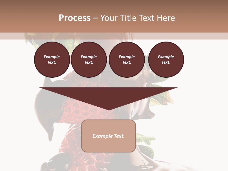 Bright Chocolate Berry PowerPoint Template
