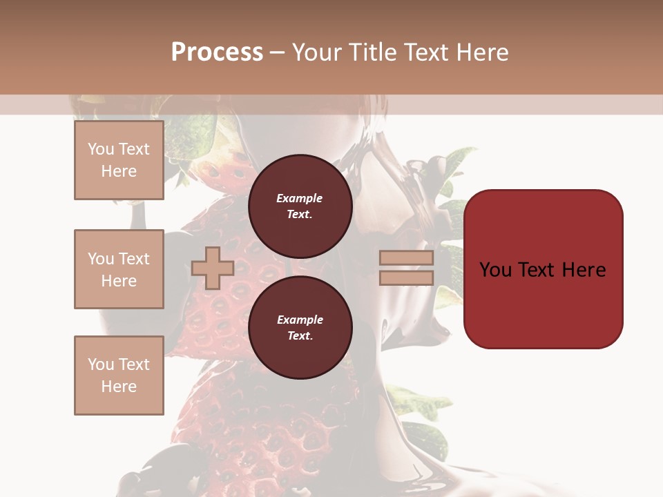 Bright Chocolate Berry PowerPoint Template