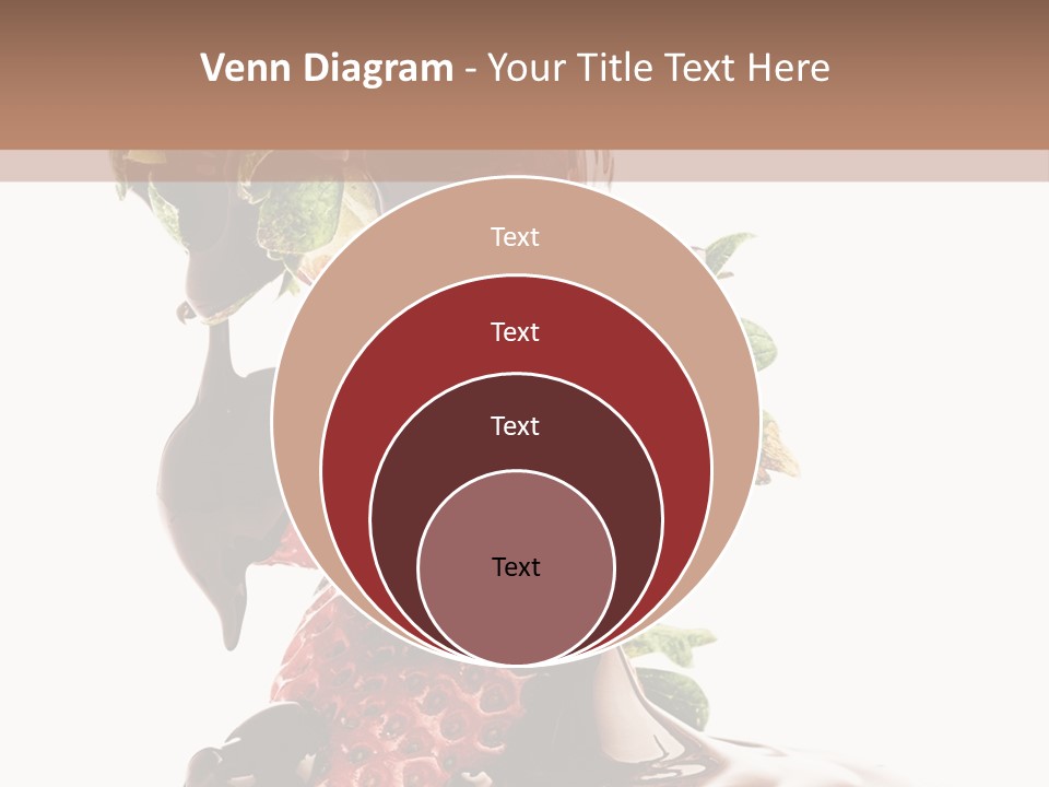 Bright Chocolate Berry PowerPoint Template