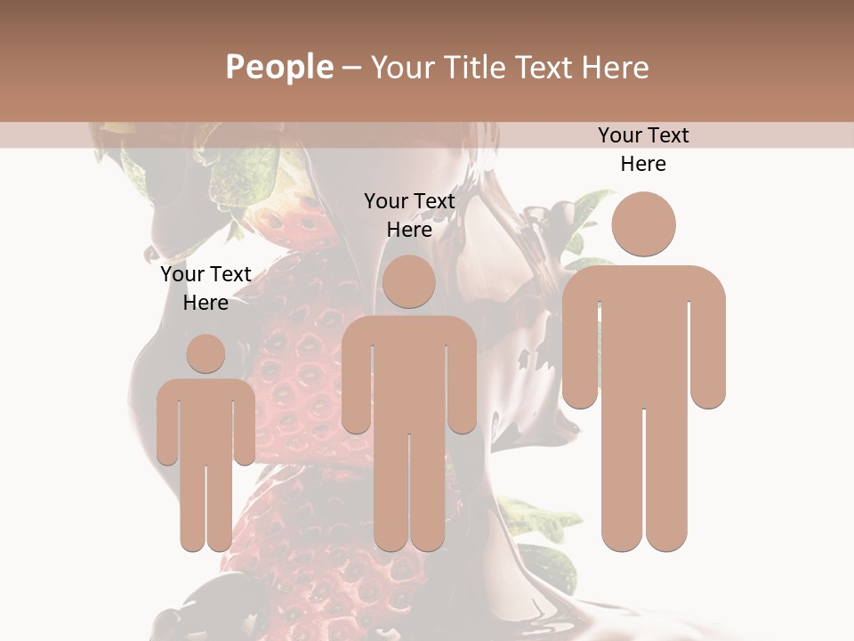 Bright Chocolate Berry PowerPoint Template