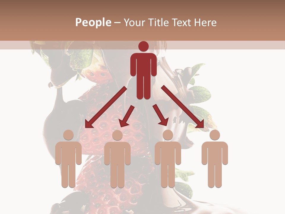 Bright Chocolate Berry PowerPoint Template