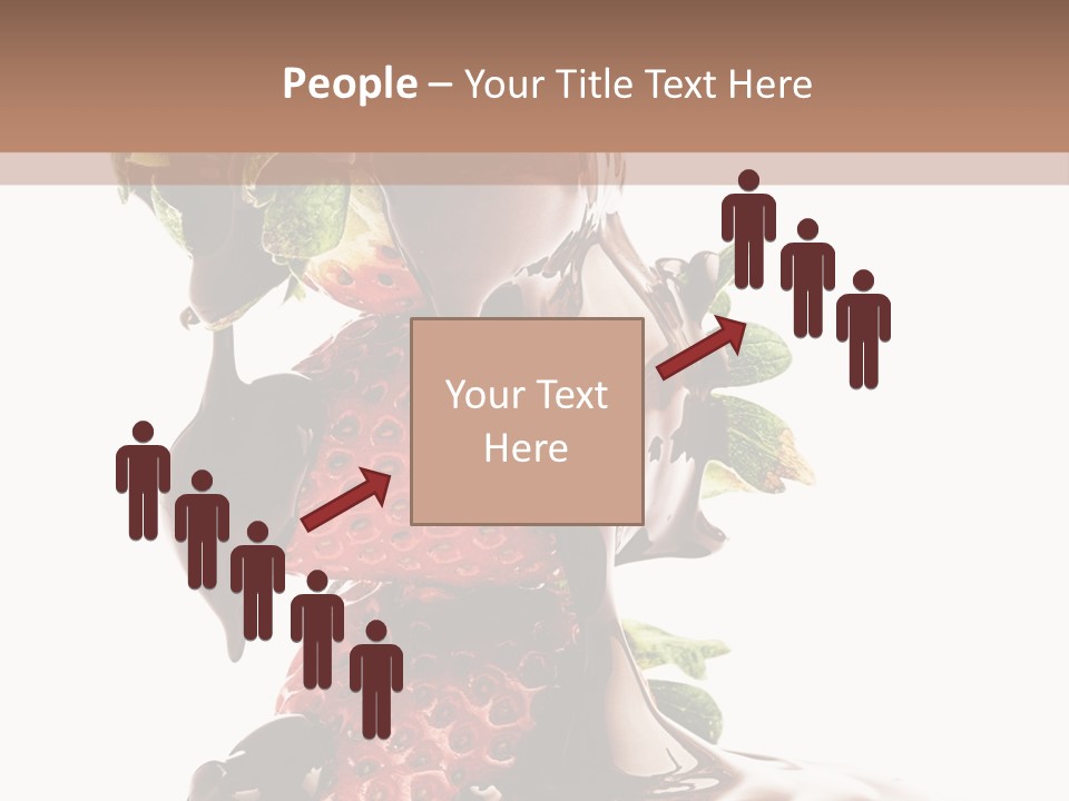 Bright Chocolate Berry PowerPoint Template