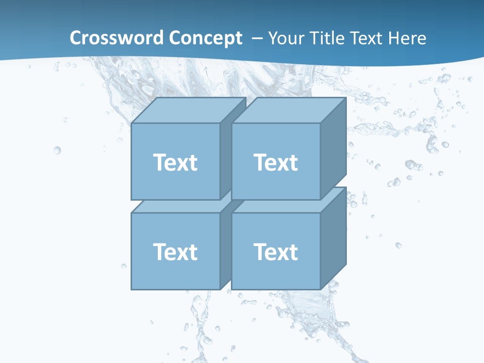 Light Isolated White PowerPoint Template