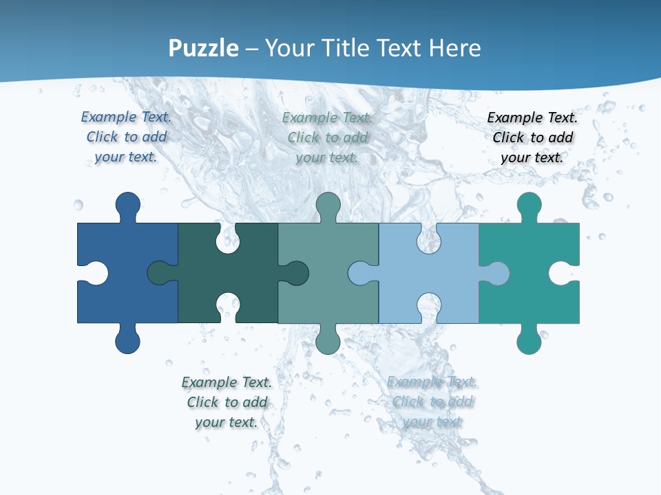 Light Isolated White PowerPoint Template