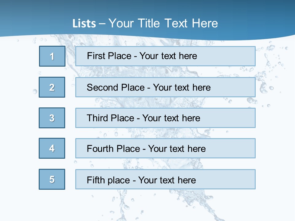 Light Isolated White PowerPoint Template