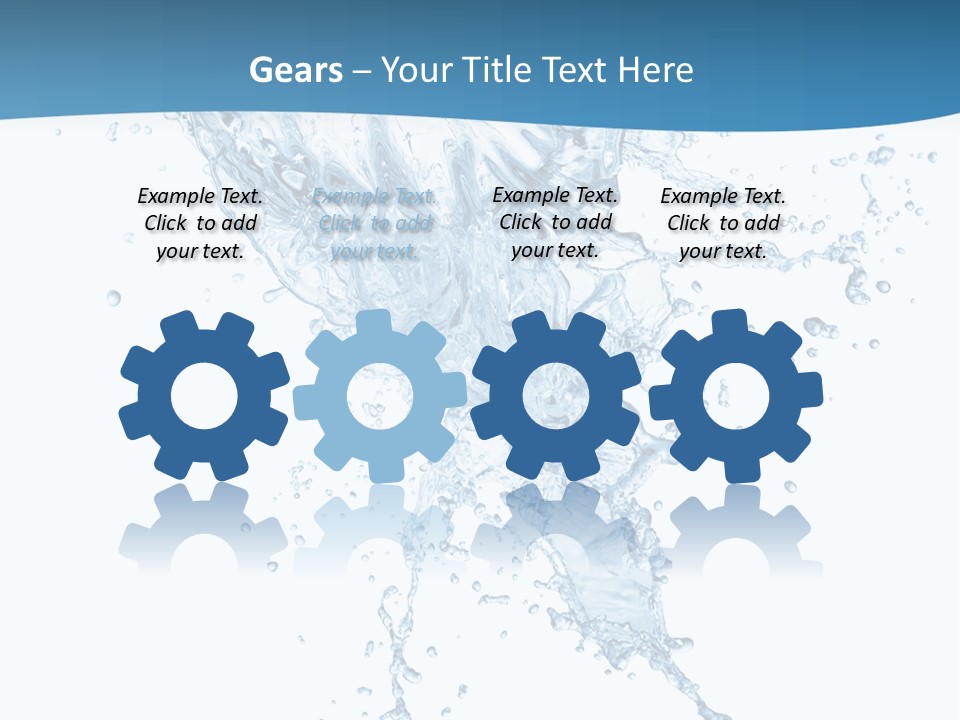 Light Isolated White PowerPoint Template