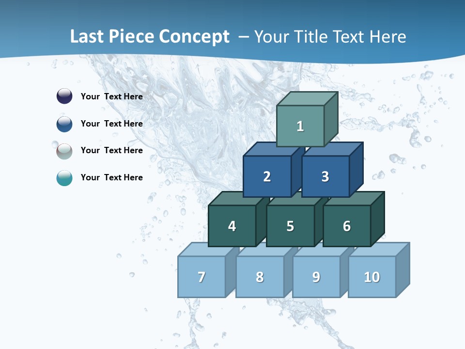 Light Isolated White PowerPoint Template