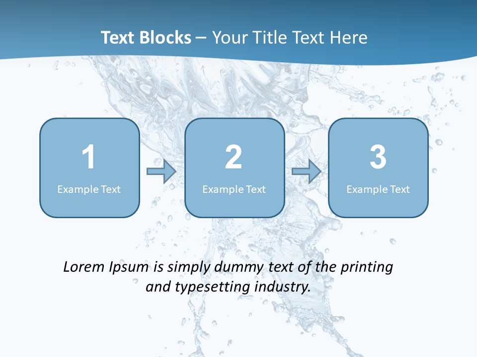 Light Isolated White PowerPoint Template