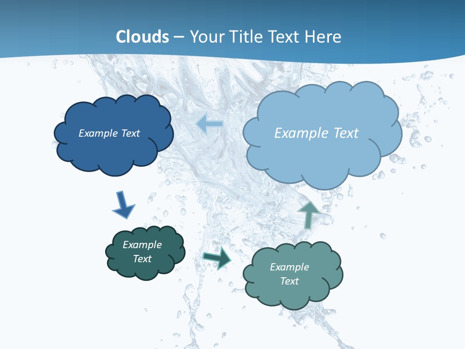Light Isolated White PowerPoint Template