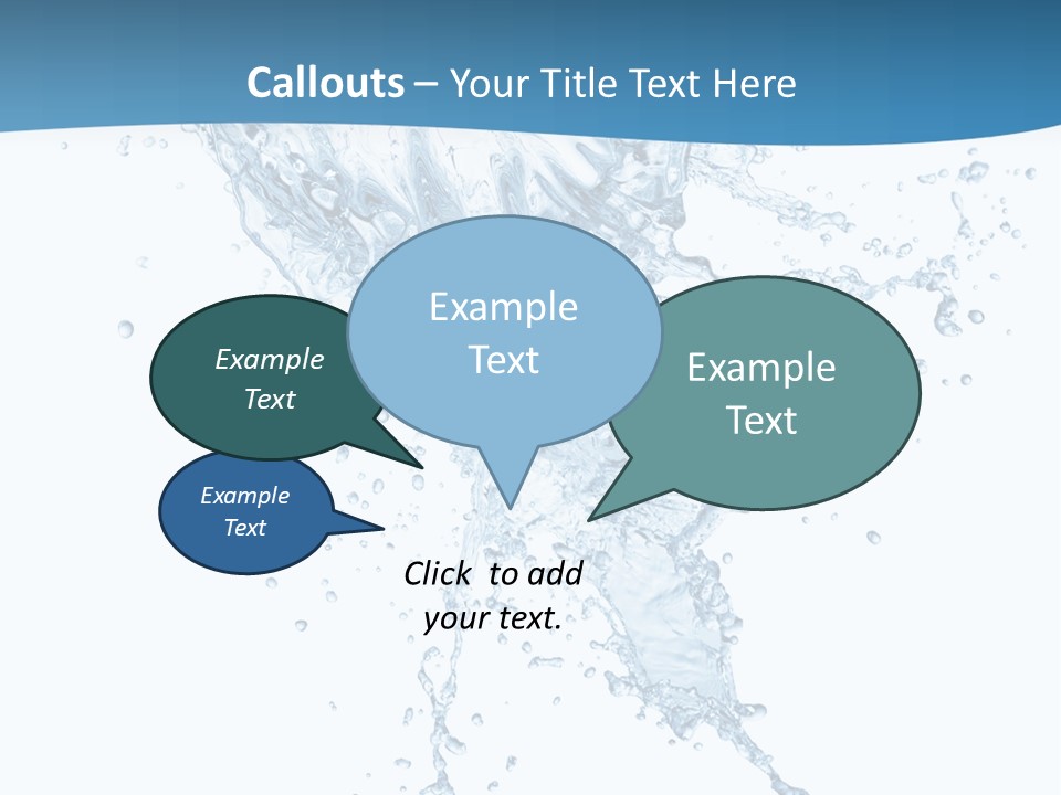 Light Isolated White PowerPoint Template