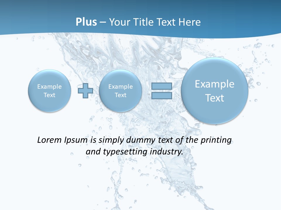 Light Isolated White PowerPoint Template