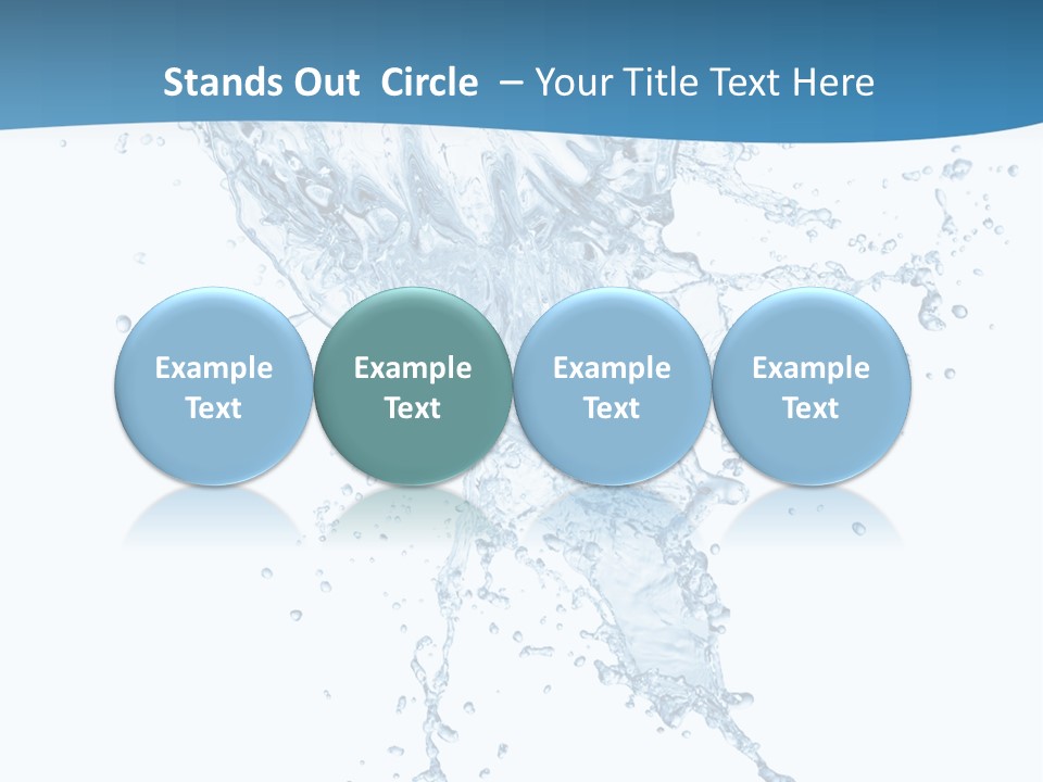 Light Isolated White PowerPoint Template