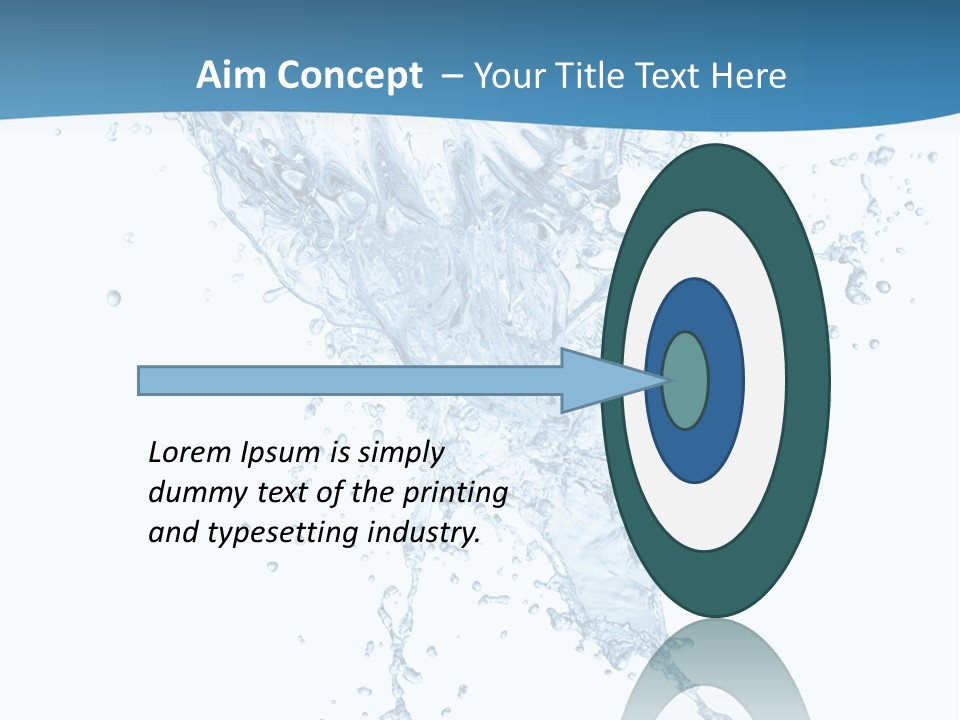 Light Isolated White PowerPoint Template