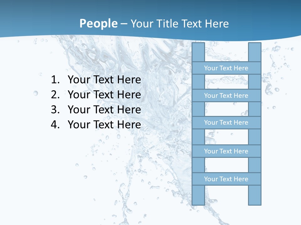 Light Isolated White PowerPoint Template