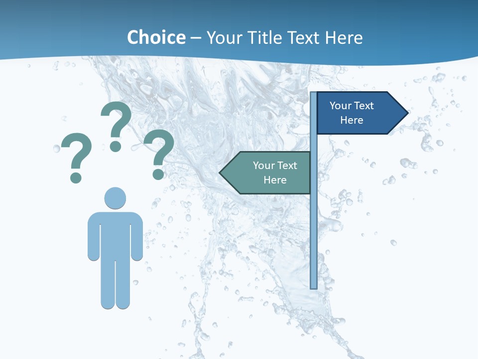 Light Isolated White PowerPoint Template