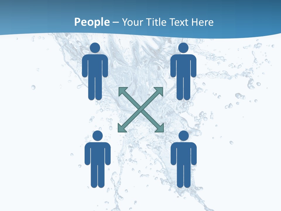 Light Isolated White PowerPoint Template