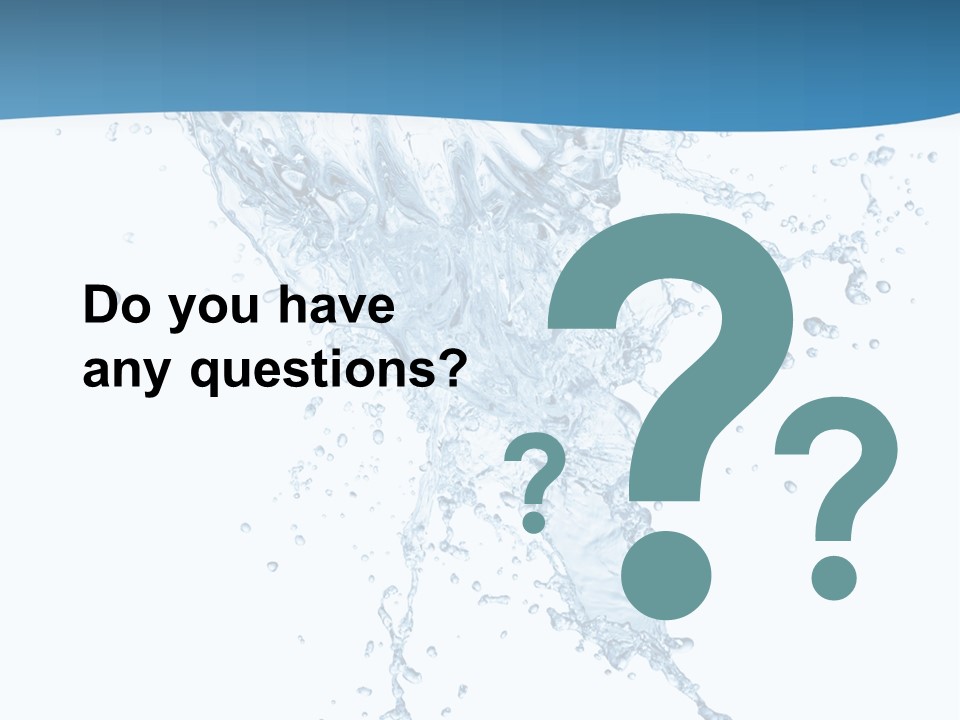 Light Isolated White PowerPoint Template