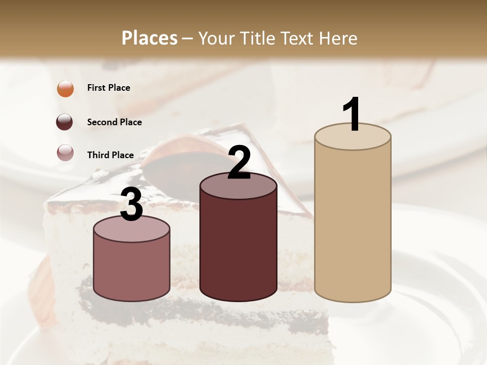 Creamy Pastry Restaurant PowerPoint Template