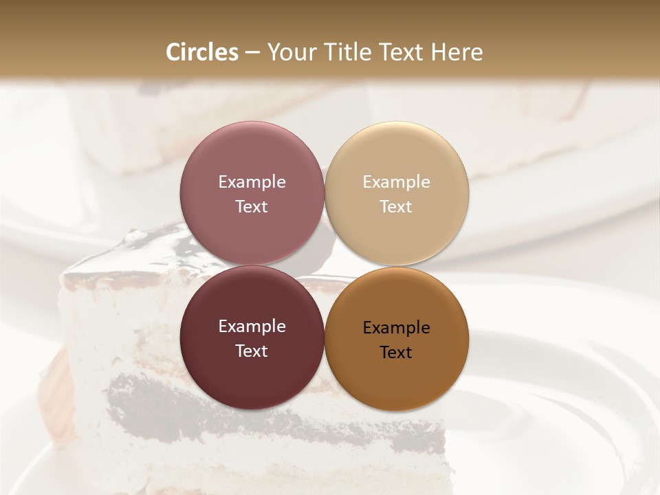 Creamy Pastry Restaurant PowerPoint Template