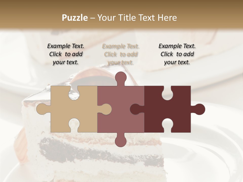 Creamy Pastry Restaurant PowerPoint Template