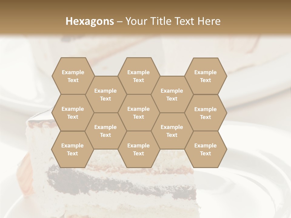 Creamy Pastry Restaurant PowerPoint Template