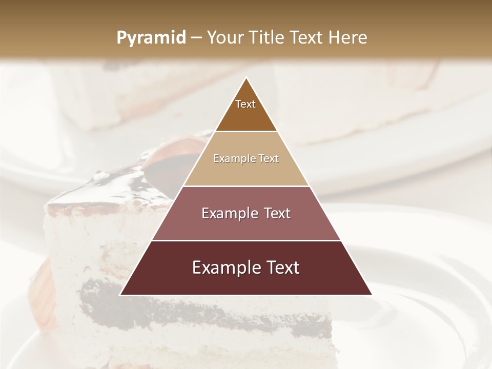 Creamy Pastry Restaurant PowerPoint Template