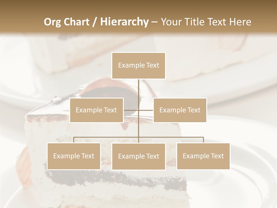 Creamy Pastry Restaurant PowerPoint Template