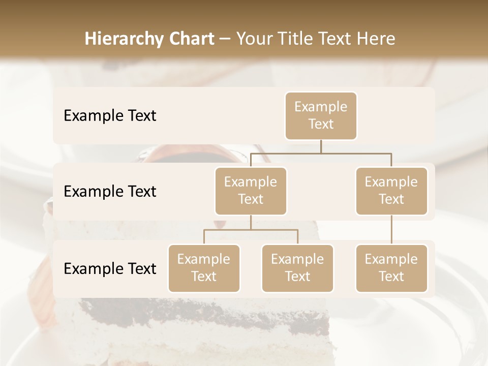 Creamy Pastry Restaurant PowerPoint Template