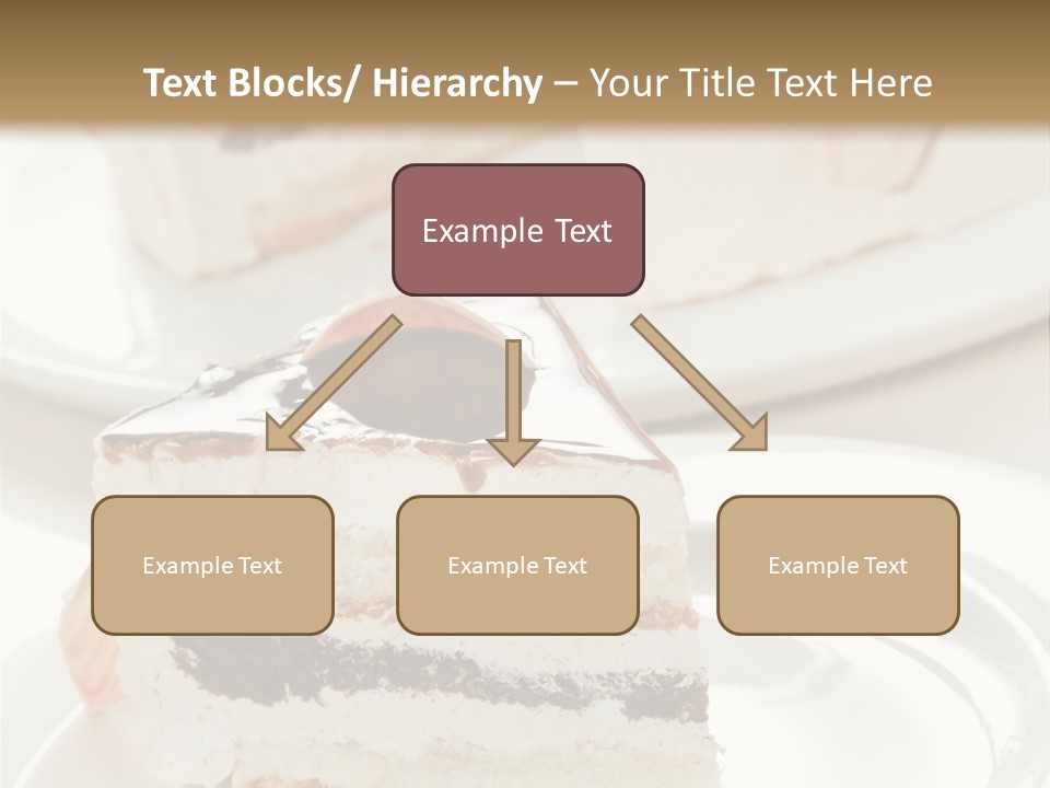Creamy Pastry Restaurant PowerPoint Template