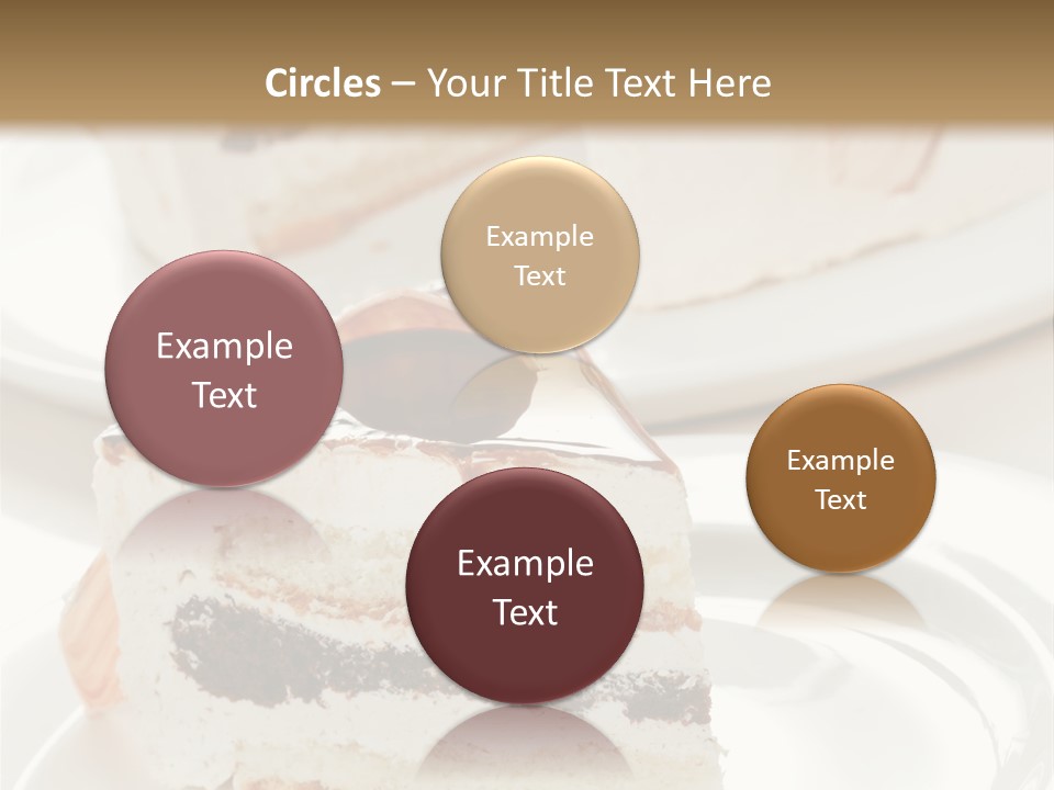Creamy Pastry Restaurant PowerPoint Template