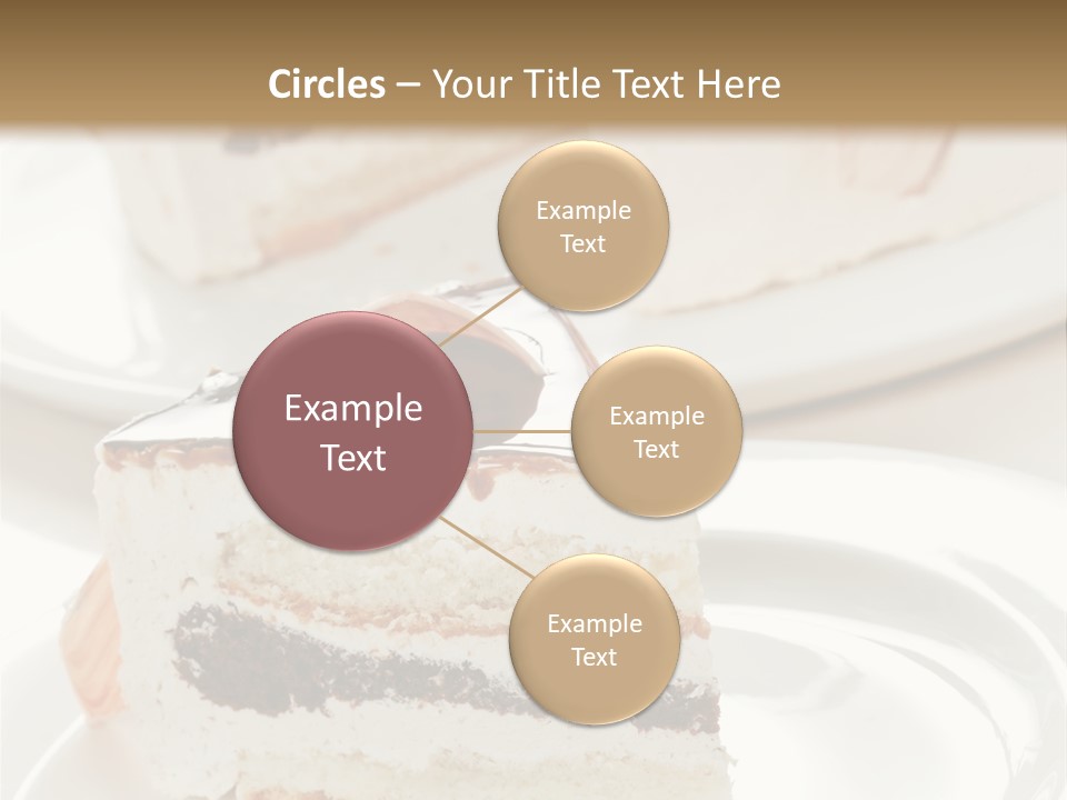 Creamy Pastry Restaurant PowerPoint Template