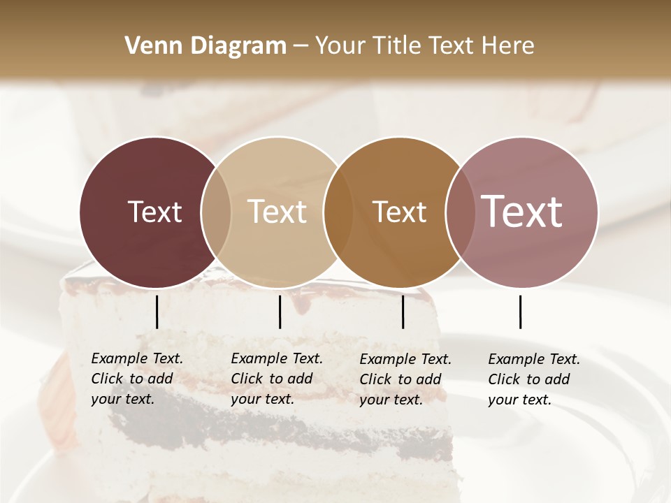 Creamy Pastry Restaurant PowerPoint Template