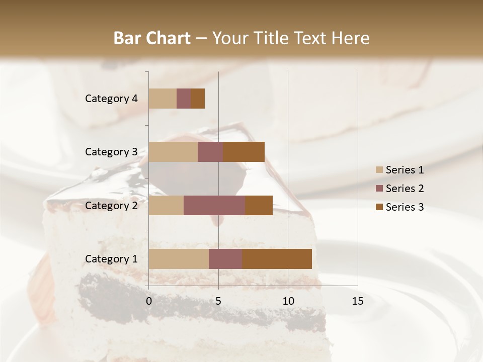 Creamy Pastry Restaurant PowerPoint Template