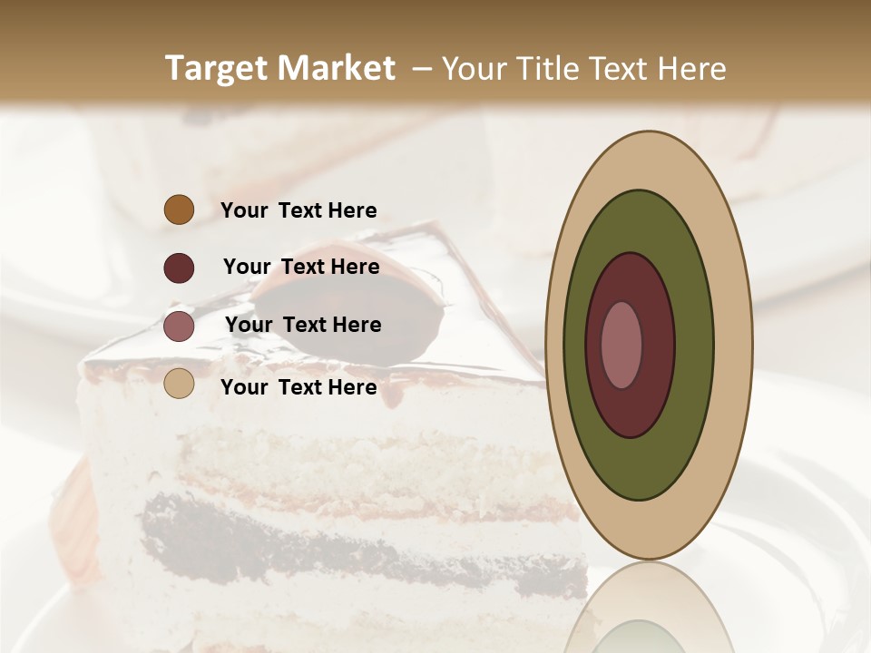 Creamy Pastry Restaurant PowerPoint Template