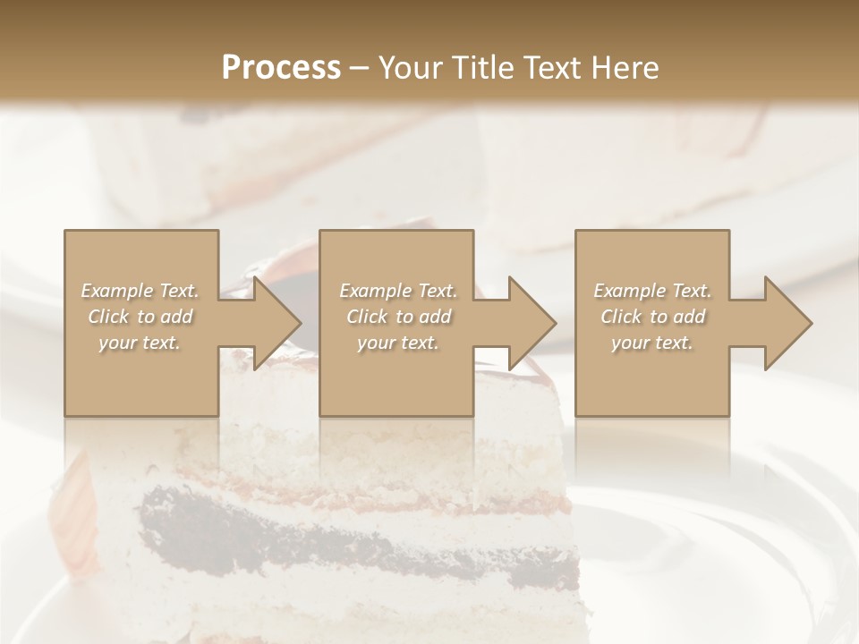 Creamy Pastry Restaurant PowerPoint Template