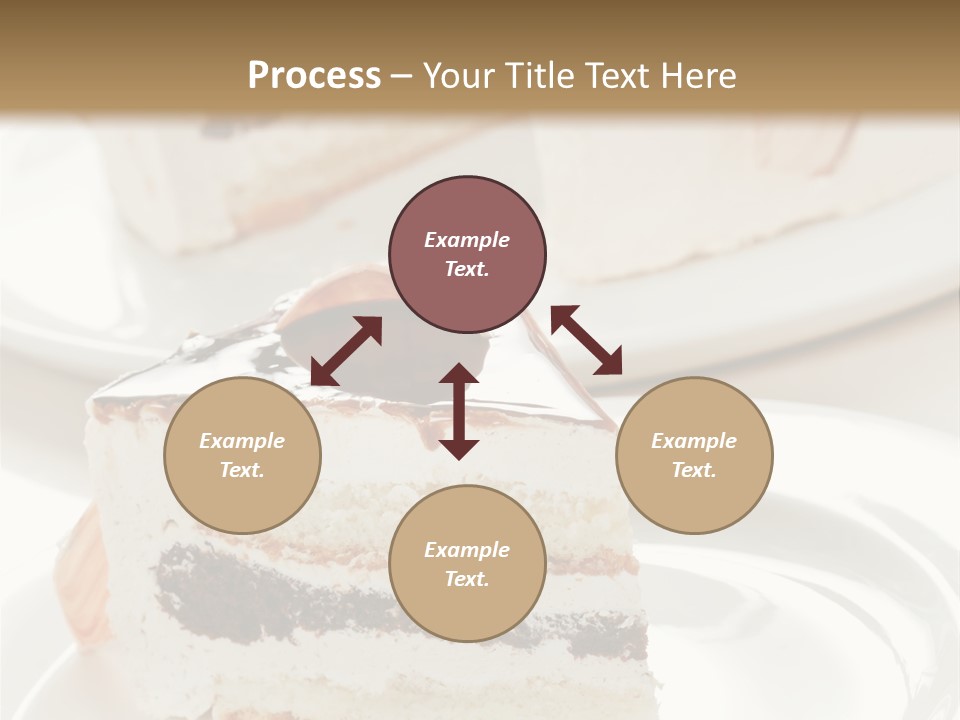 Creamy Pastry Restaurant PowerPoint Template