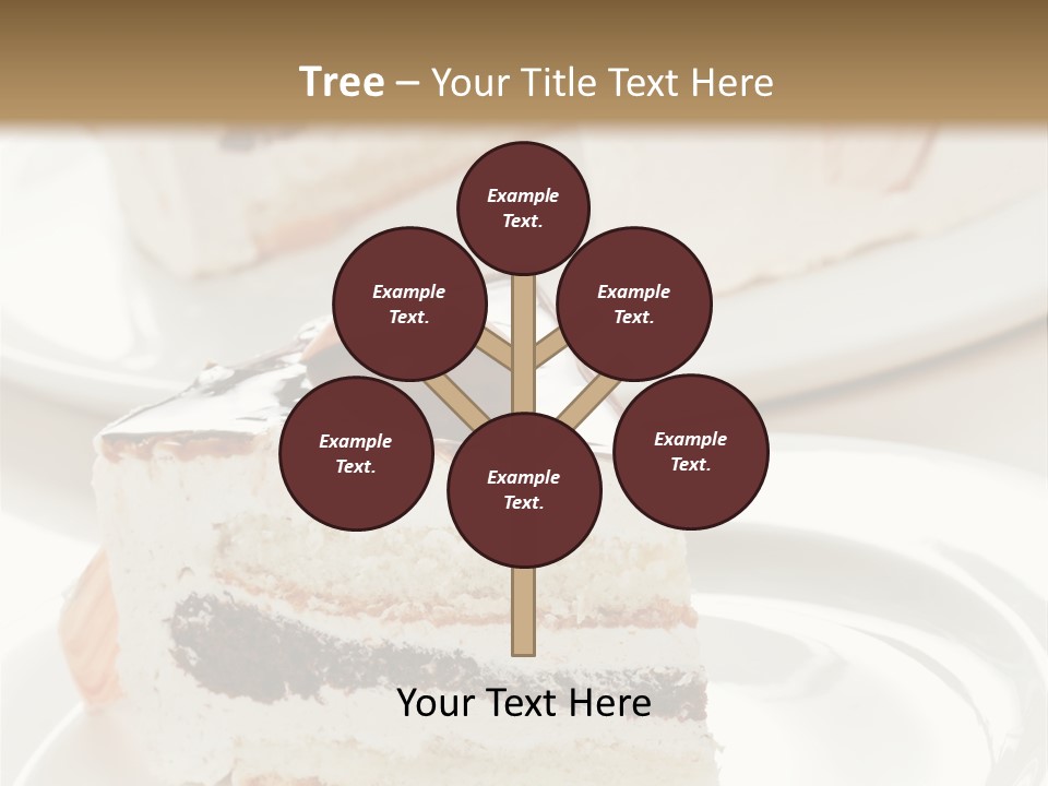 Creamy Pastry Restaurant PowerPoint Template