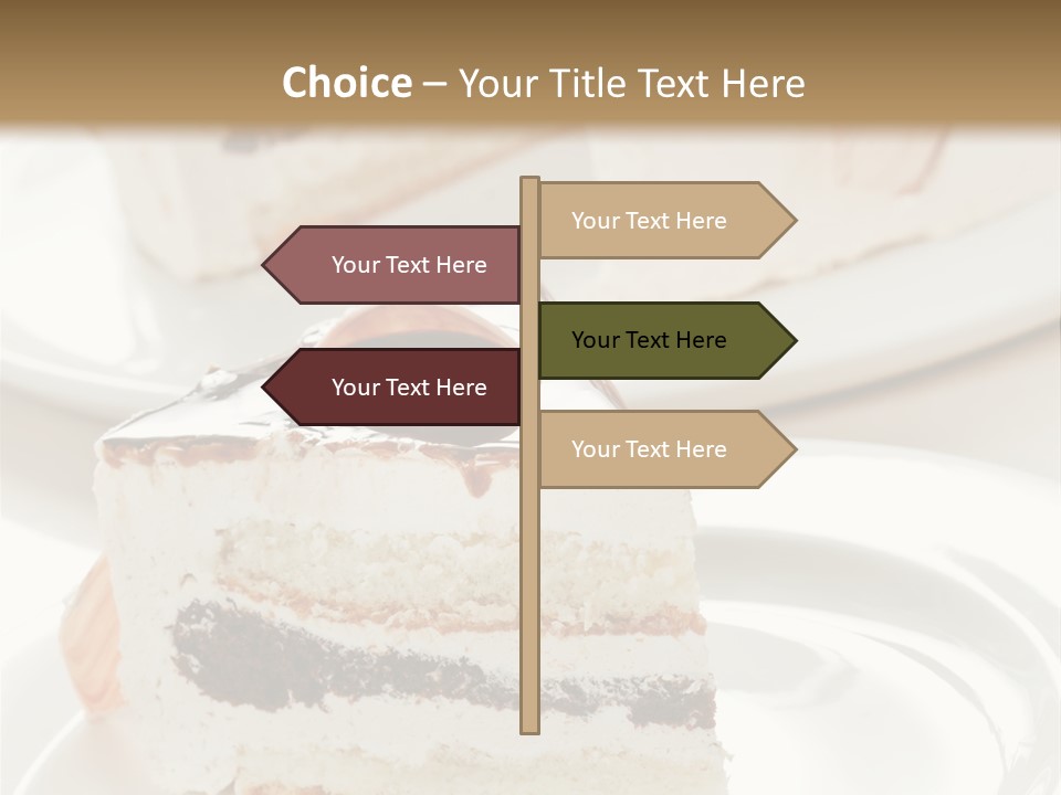 Creamy Pastry Restaurant PowerPoint Template