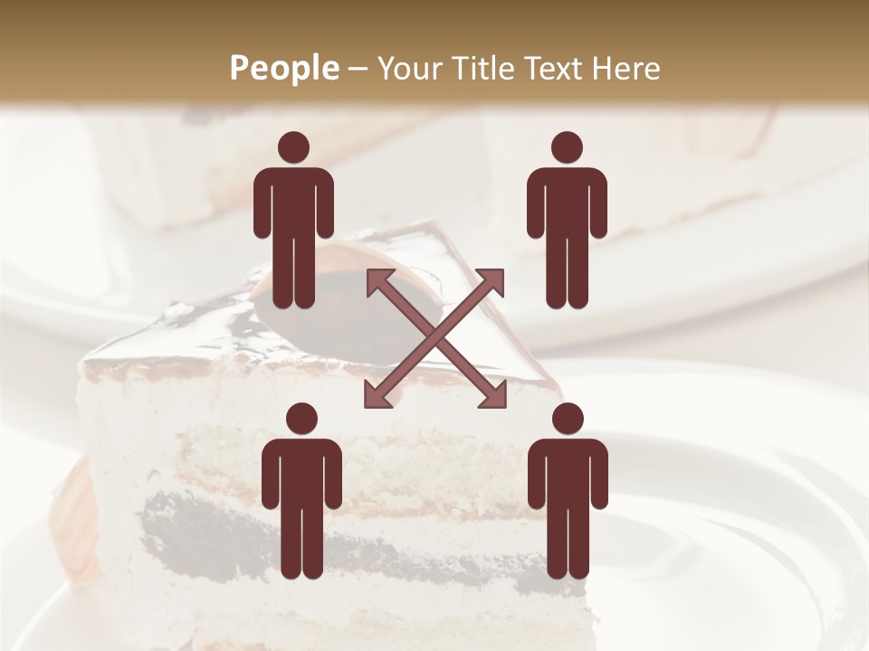 Creamy Pastry Restaurant PowerPoint Template