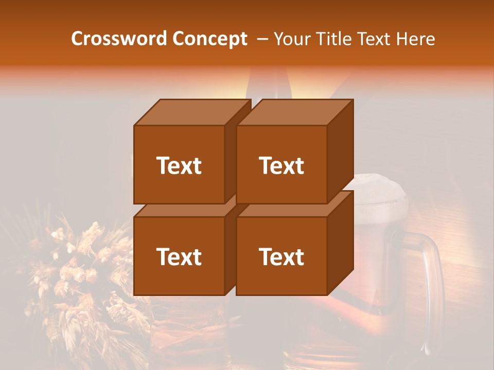 Beverage Cellar Lager PowerPoint Template