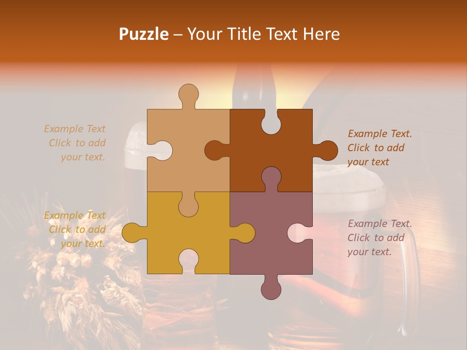 Beverage Cellar Lager PowerPoint Template