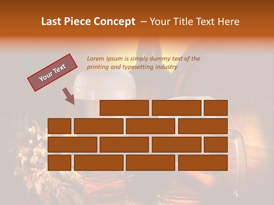 Beverage Cellar Lager PowerPoint Template