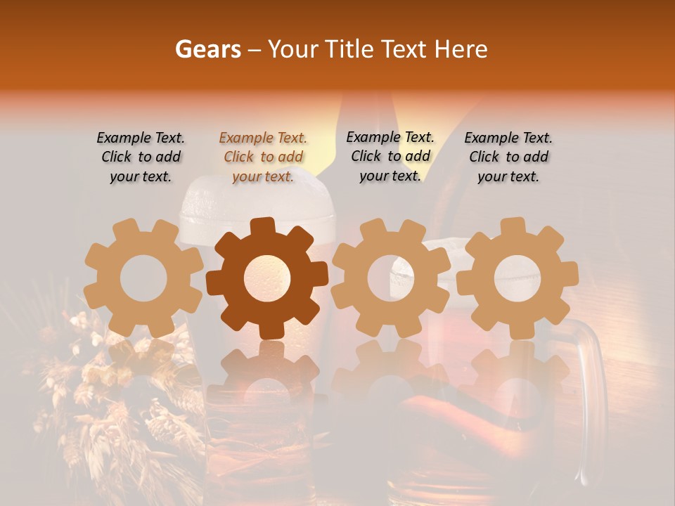 Beverage Cellar Lager PowerPoint Template