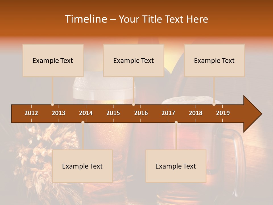Beverage Cellar Lager PowerPoint Template