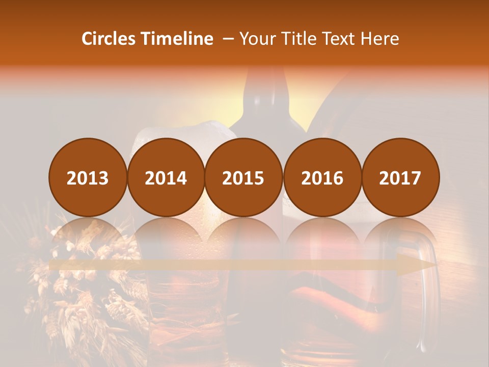 Beverage Cellar Lager PowerPoint Template