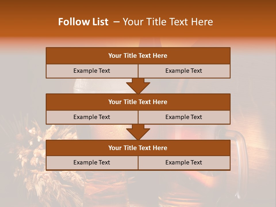 Beverage Cellar Lager PowerPoint Template