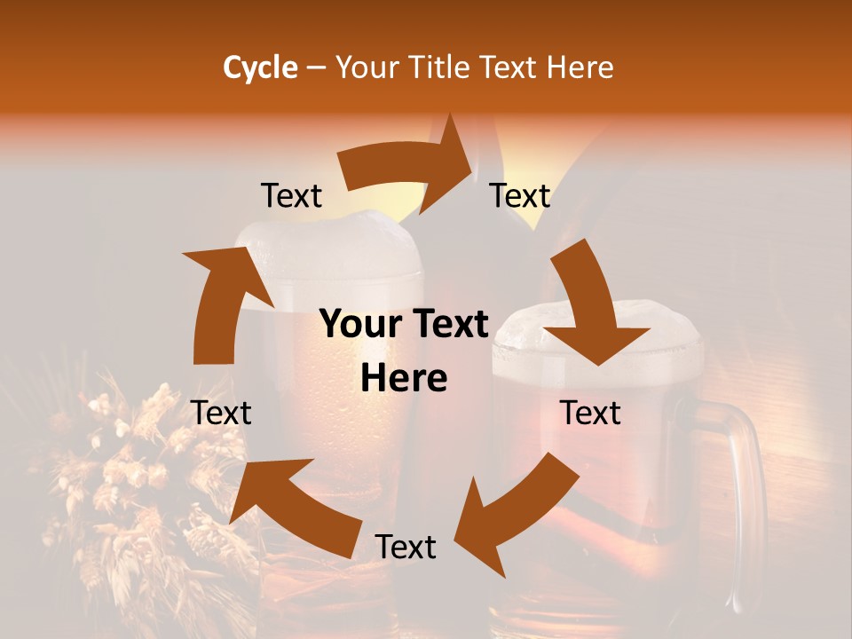 Beverage Cellar Lager PowerPoint Template