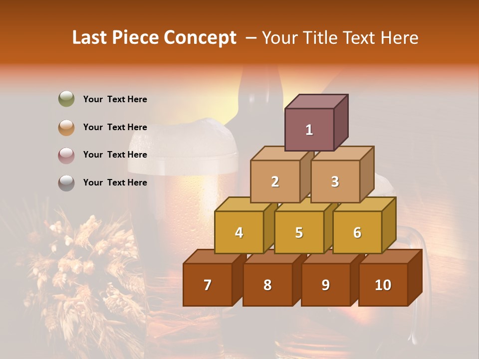 Beverage Cellar Lager PowerPoint Template