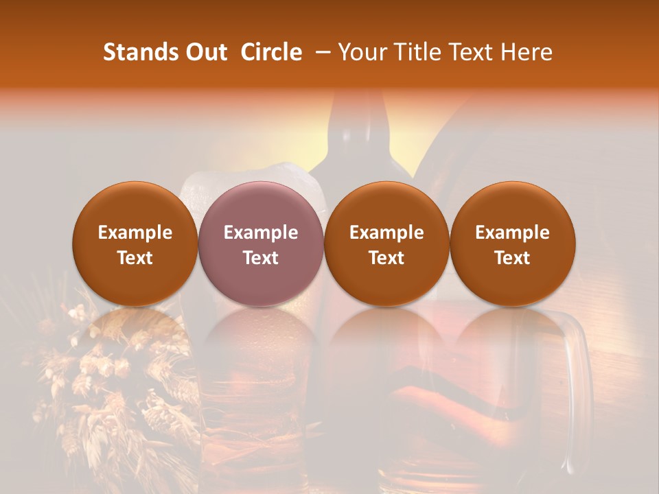 Beverage Cellar Lager PowerPoint Template