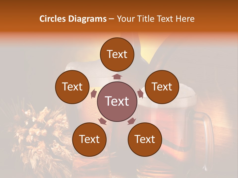 Beverage Cellar Lager PowerPoint Template